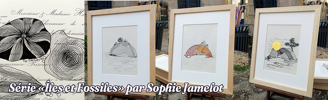 Nouvelles séries d'oeuvres de Sophie Jamelot